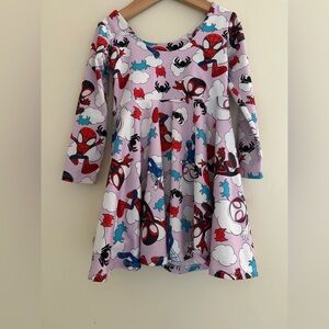 Spidey and his amazing friends small shop dress